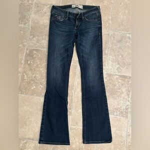 Hollister Dark Blue Boot Cut Jeans